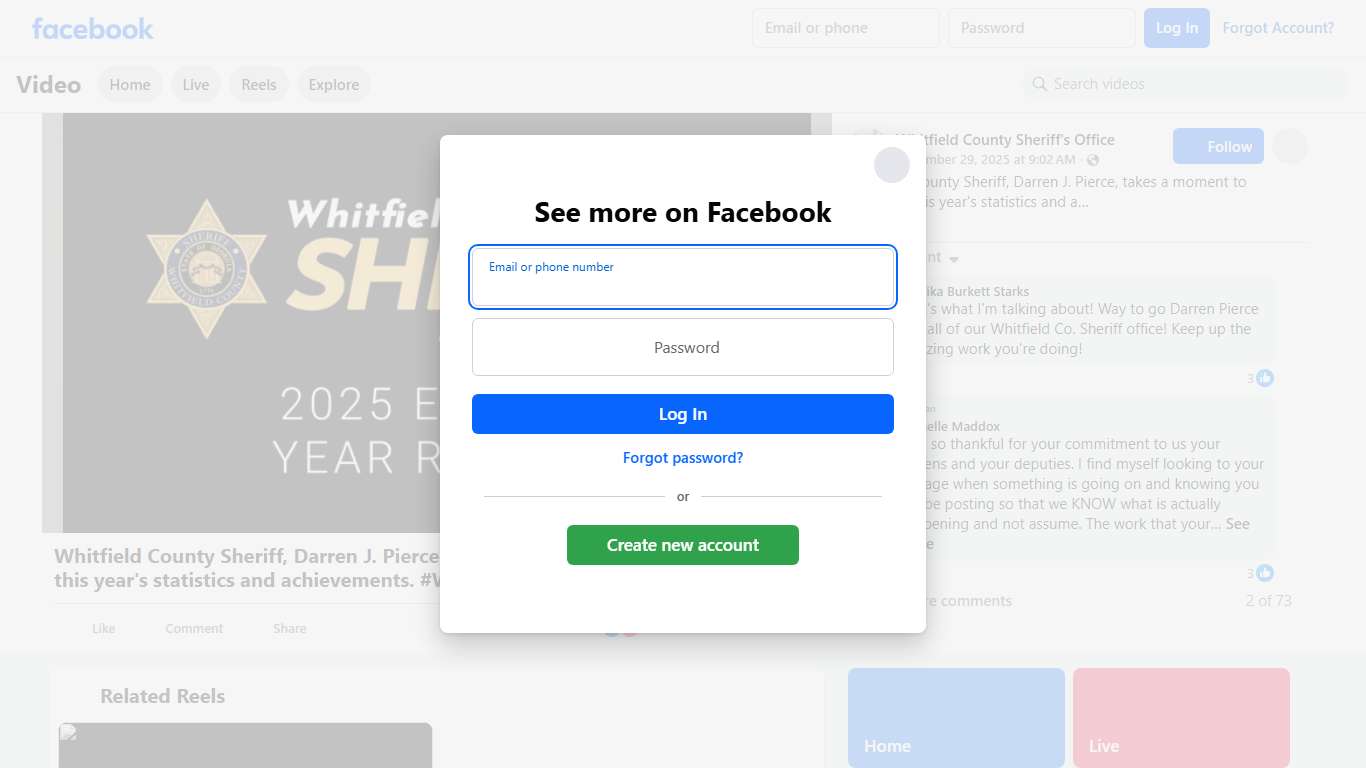Whitfield County Sheriff, Darren J. Pierce, takes a moment to highlight this year's statistics and achievements. #WhitfieldCountyDifference #WhitfieldCountySheriffsOffice #SheriffDarrenJPierce Whitfield County Sheriff's Office Facebook